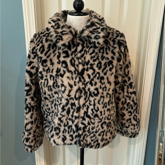 Animal Print Coat - Picture 2 of 13